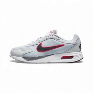 Nike Air Max Solo in the Wolf Grey/University Red